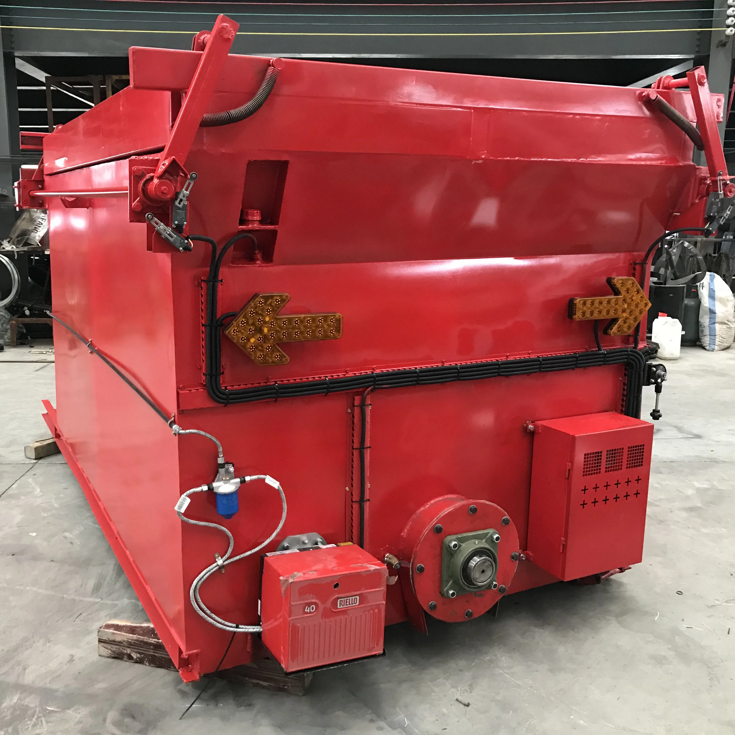 Hot Sale Mounted Asphalt Hot Box And Infrared Heater Combination