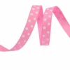 ชมพู-ลายจุด-1ซม.*10หลา