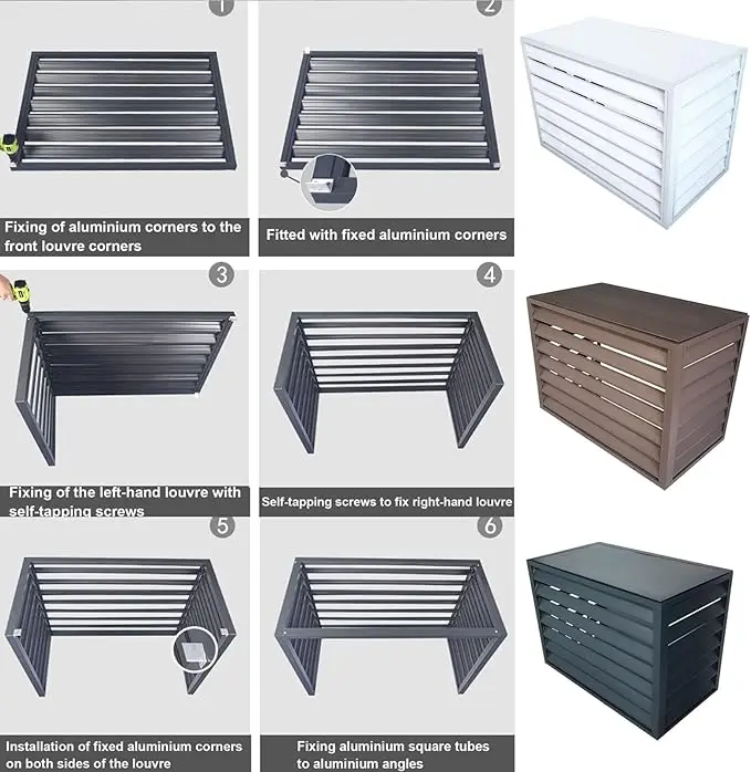 Aluminum Air Conditioner Cover
