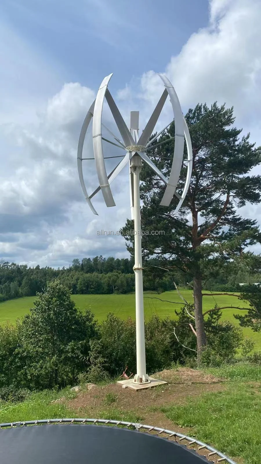 Levitation Permanent Generator Free Noise Single Phase 5KW 3KW 10KW Windmill Also Called Wind Turbine Vertical for Home