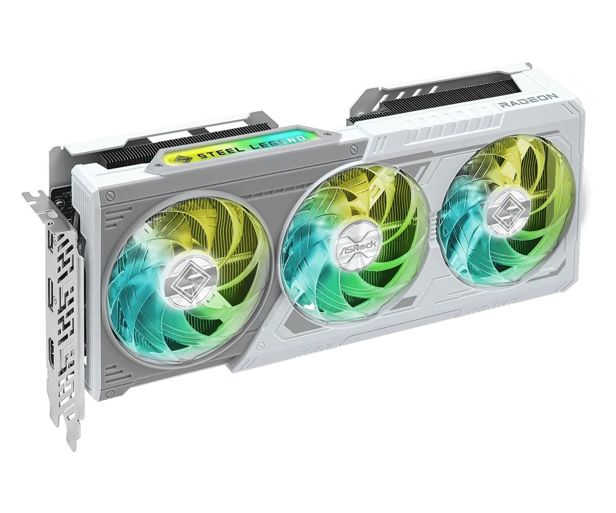 Asrock AMD Radeon RX 9060 XT STEEL LEGEND 16GB OC GPU