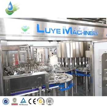 24-24-8 Complete Set Plastic PET Bottle Automatic Small Bottle Drinking Pure Mineral Water Filling Machine