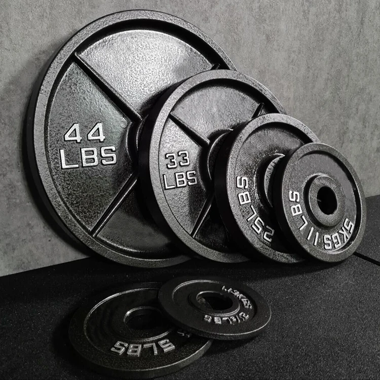 Wholesale Fitness Gym Cast Iron Weightlifting Weight Plates Kg - Buy ...
