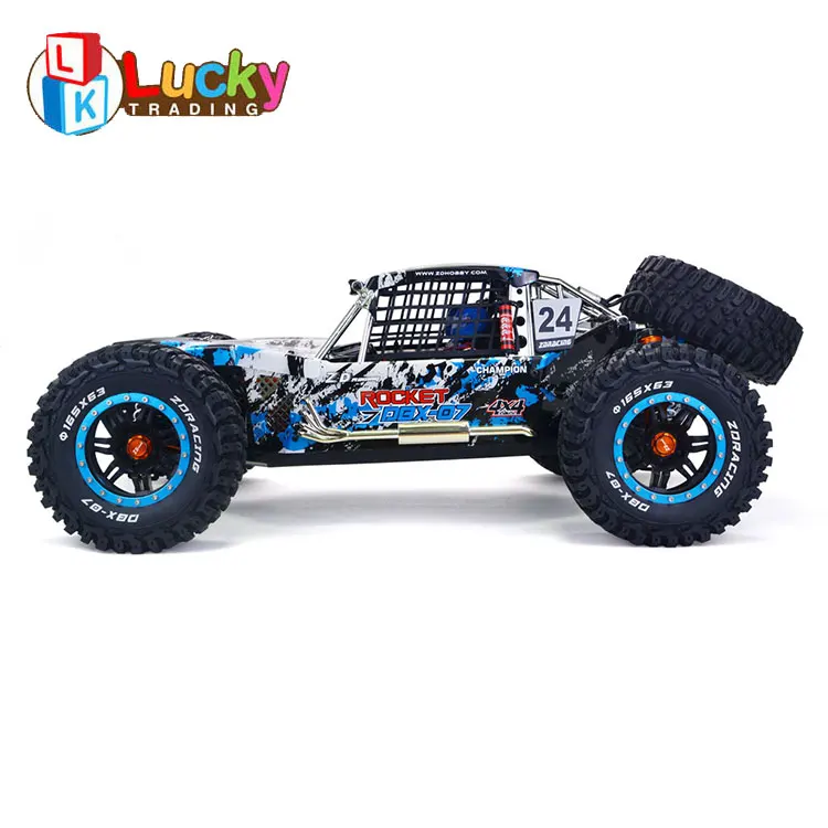Zd Racing Dbx 07 1/7 4wd Brushless Rc Car, 80 Km/h, Off-road, Hsp