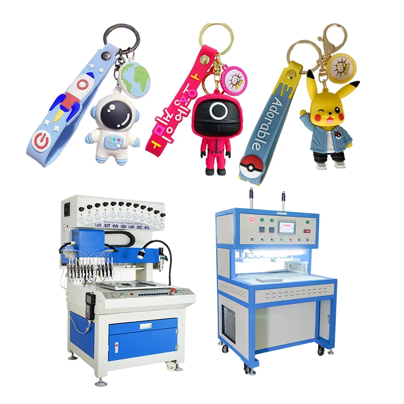 Automatic Soft PVC Fridge Magnet / Luggage Tag / Photo Frame Making Machine  - China Soft PVC Fridge Magnet Dispensing Machine, Soft PVC Fridge Magnet  Dripping Machine