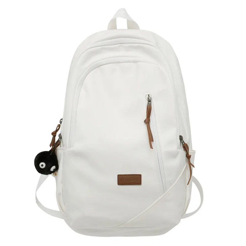 3304 Bateli Vintage Waterproof Unisex School Backpack nylon zipper