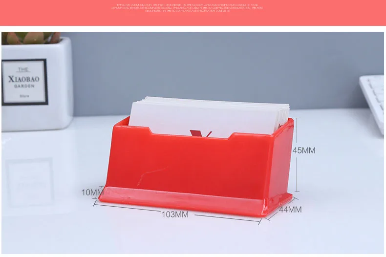 Clear Tabletop Acrylic Business Card Holder Transparent Acrylic
