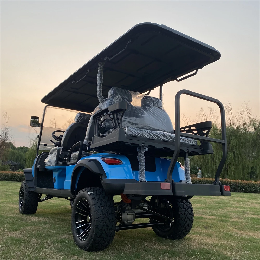 Lifted Golf Cart 6 Seat Electric Golf Cart Electric Motor Golf Cart