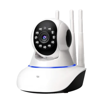 Amazon hot sell V380 CCTV security wifi Camera IR night vision 1.3MP Wireless 3 antenna Motion Detection Camera