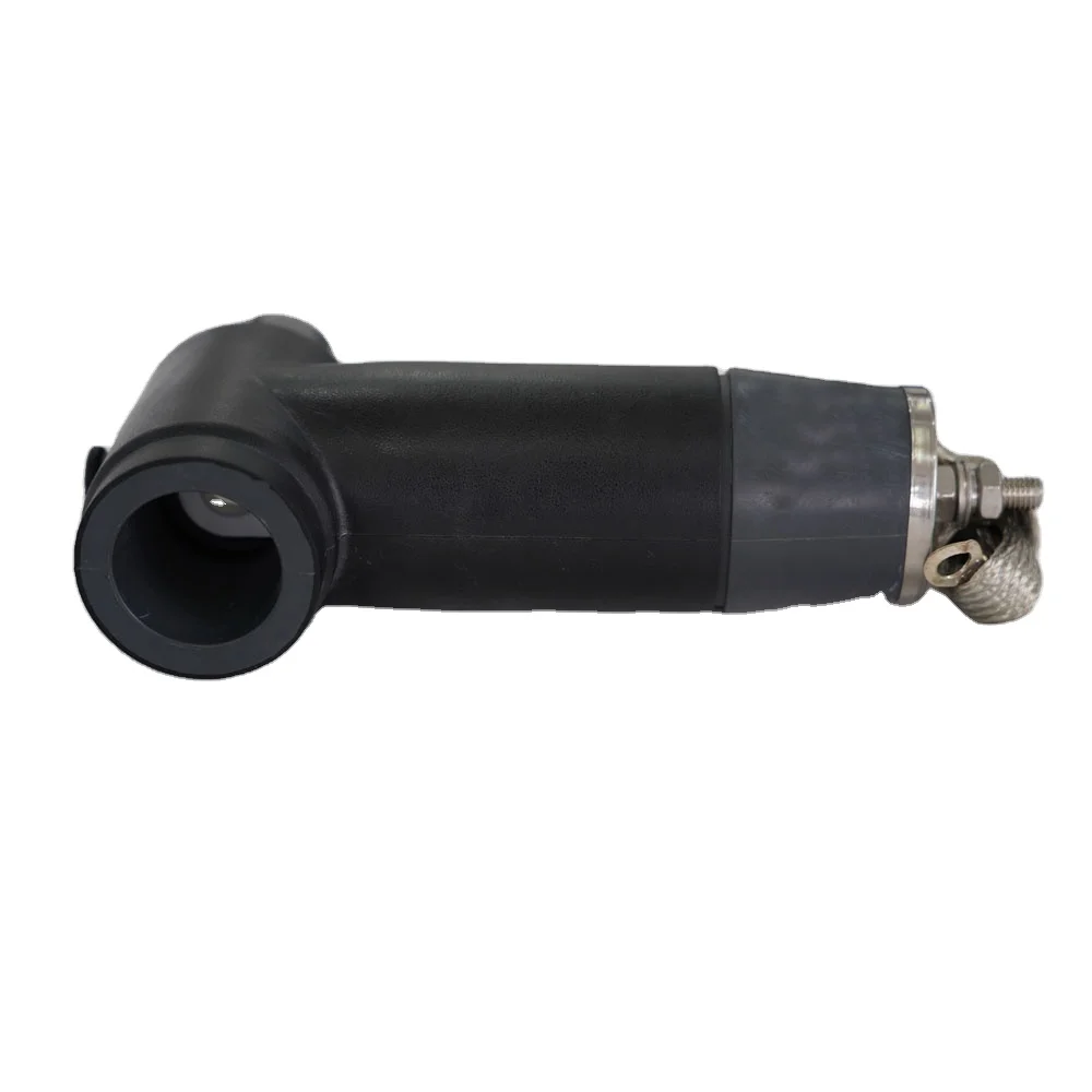 thumbnail interactive-video image 1 of Thomas & Betts Elbow Compression Crimp Connector – 15/25kV 200A Loadbreak, Fits 240 1/0 2/0 AWG 1 of 3