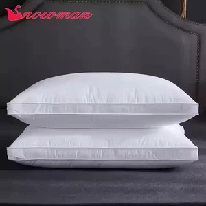 High-quality Hotel Bedding Set Customized Size Height Adjustable 2-4 Layer Pillow for Back Stomach Sleeper