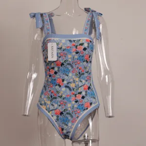 Hot Sales XXTAXN Fitted Swimmingcostumes With Bra Cups One-piece Beach Swimsuit