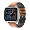 Brown leather