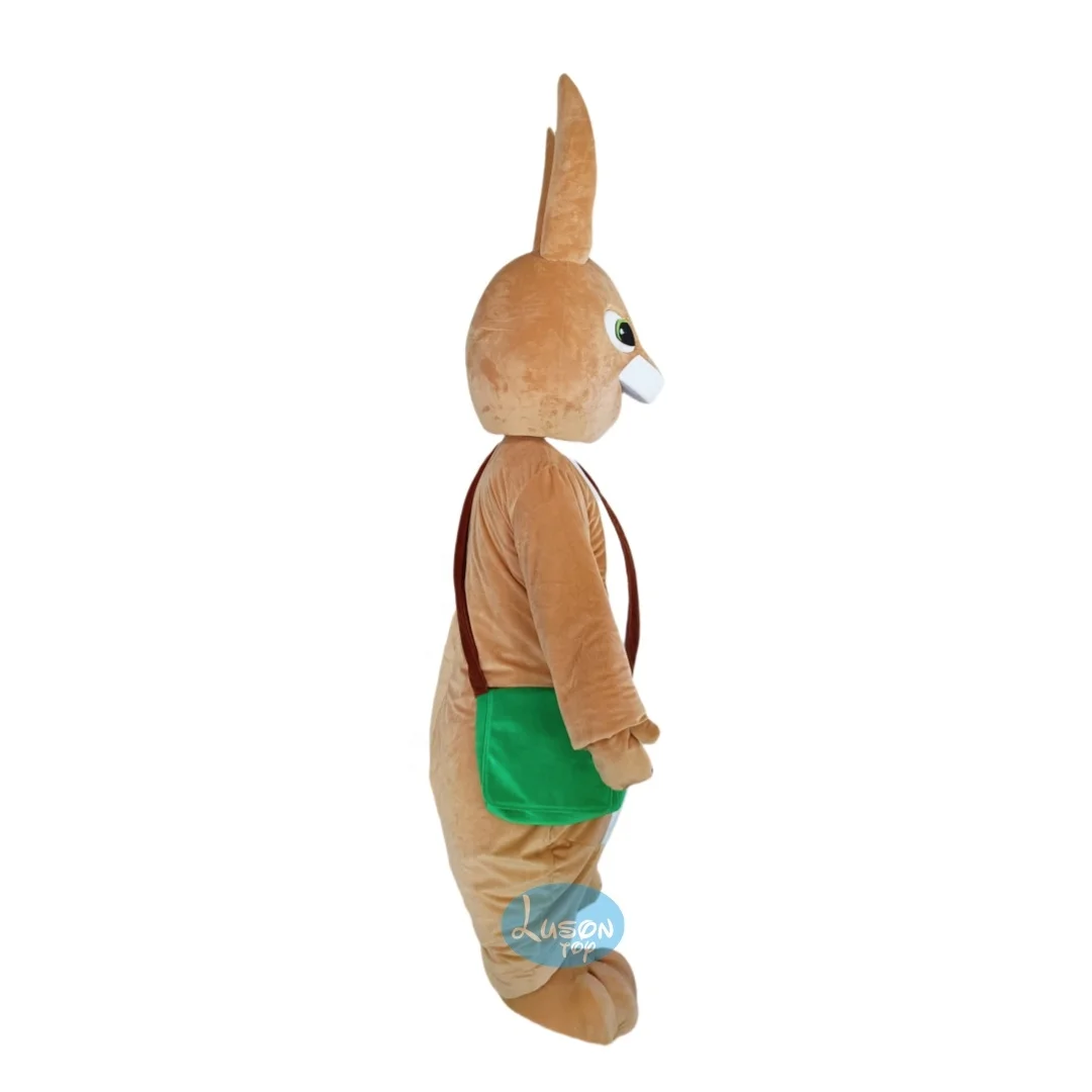Easter Bunny Dancing Little Peter Rabbit Mascot Costume for Thanks Events
