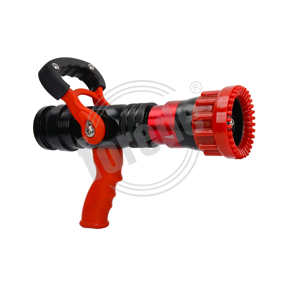 FOREDE 2 Inch DN50 NH 760LPM Automatic Flow Rate Aluminum Fire Hose Nozzle Gun