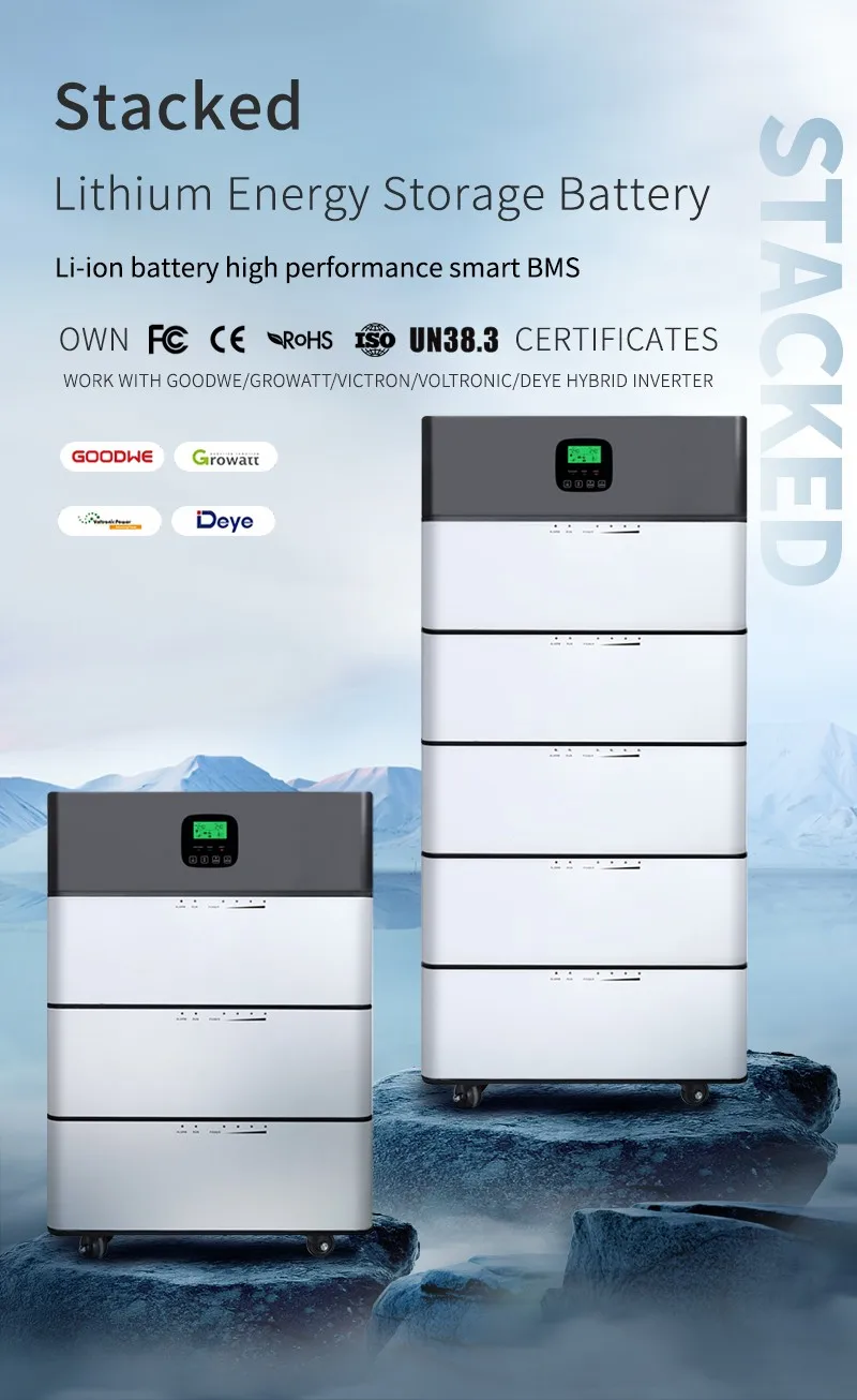 525kwh Stacked Energy Storage System Battery Ess With Hybrid Solar