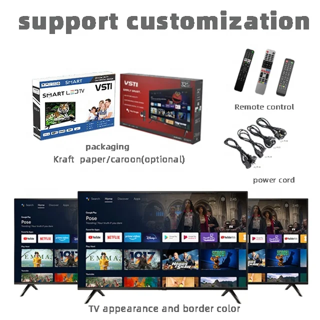 C Series QLED 55 Inch 120Hz 4K Ultra HD TV Google Android HDR WIFI  Smart  Plasma TVs Free Shipping