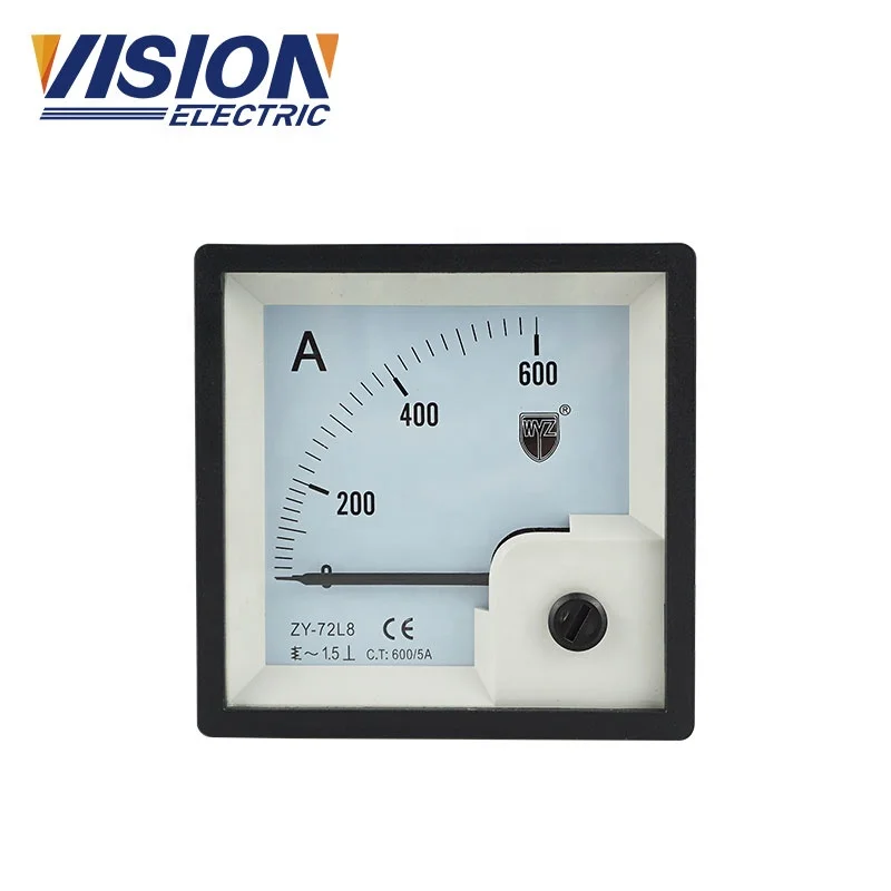 72L8 a Analog Multifunction Square AC AMP Digital Panel Meter