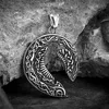 Steel-colored single pendant