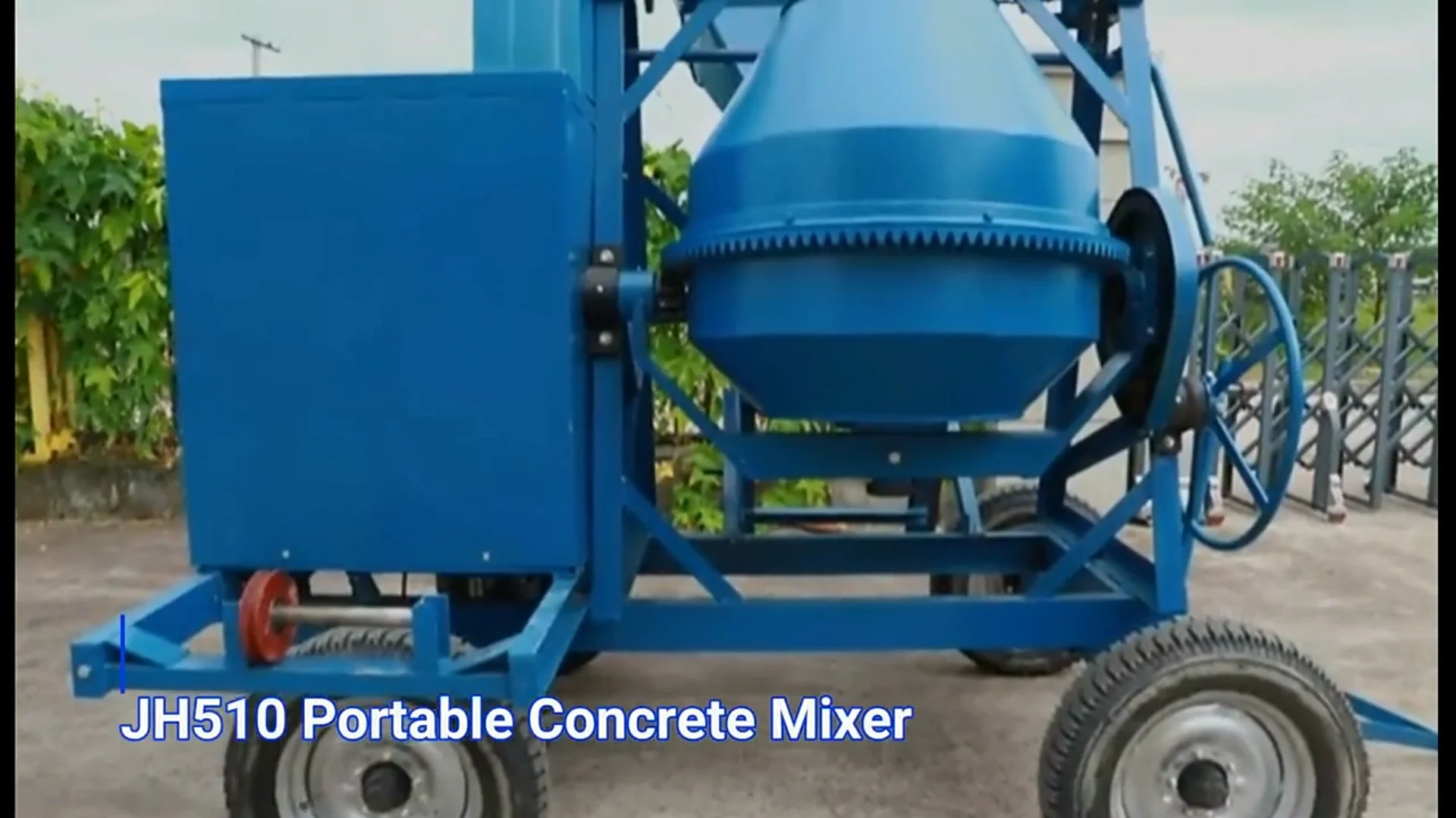 Lonta 510l Diesel Cement Mixer Lifting Hopper A2510 Betonniere Diesel