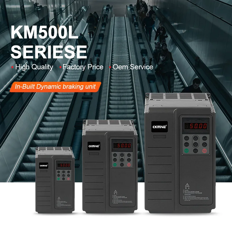CKMINE 0.75-30kW 7.5KW 15KW Elevator Inverter 220V 380V Single Three Phase Lift Escalator Ascensor VFD Motor Frequency Drive