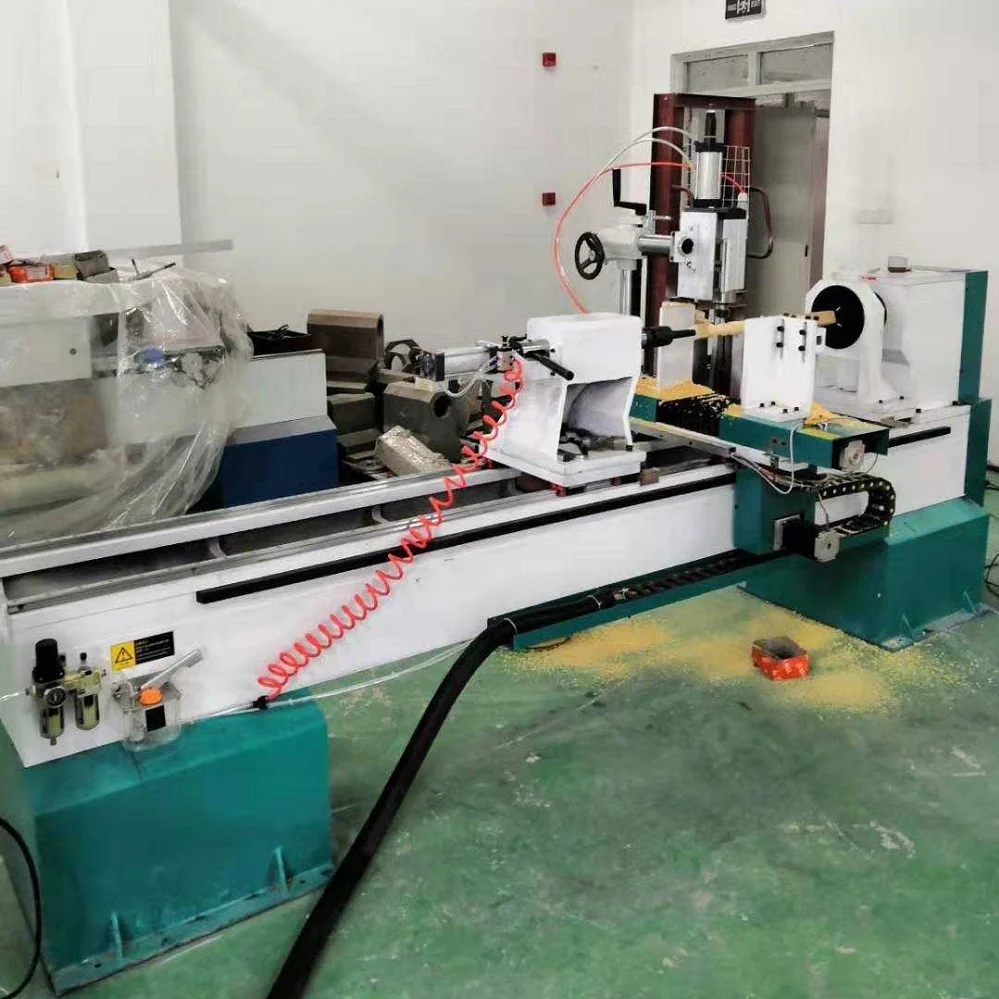 Automatic CNC Multi-Spindle Wood Lathe with Motor and Engine Core Components for Furniture/Wood Duplicate Working Machine