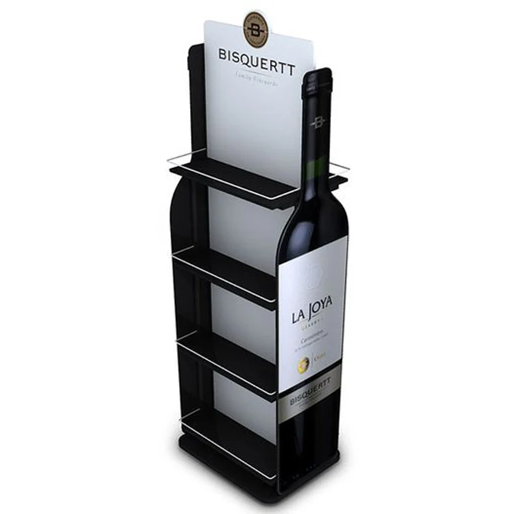 Bollte Shape POS VODKA Wine  Display Stand