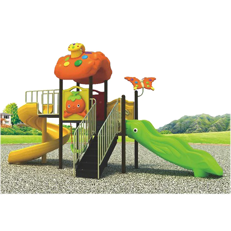 Backyard Children Play Ground Playground Equipment Outdoor Playground Toys  Children Outdoor Playground Big Slides for Sale