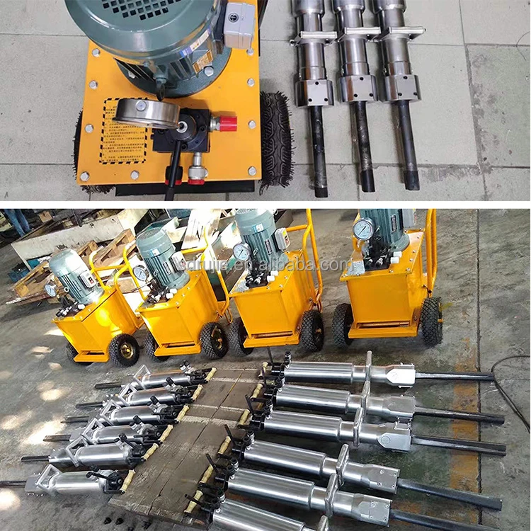 Handheld Hydraulic Rock Splitting Machine with Electric Motor for ...