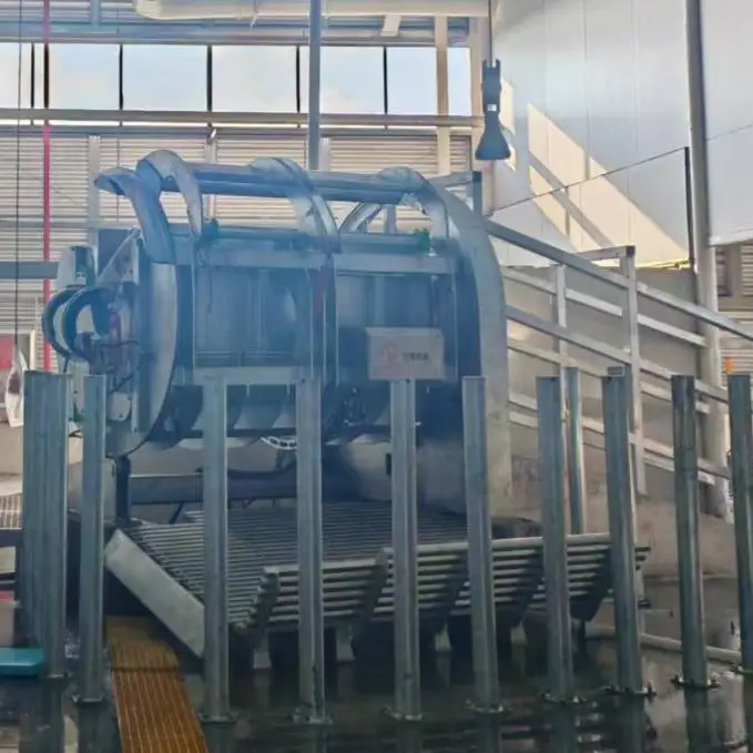 Pneumatic Halal Rotary Slaughter Box for Humane Cattle Stunning and Slaughter Operations