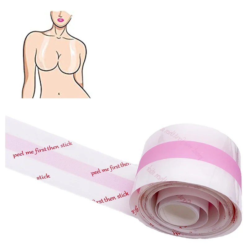 1pc Silicone Hot Push-Up Self-Adhesive Gel Magic Stick Invisible