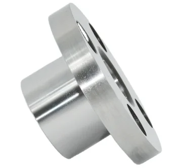 Stainless steel Block round base bushing flange type bearing seat sleeve by your drawings