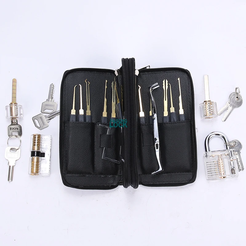 Rare Element Good Easy Lock Picking Tools Pick Lockpick Training Set