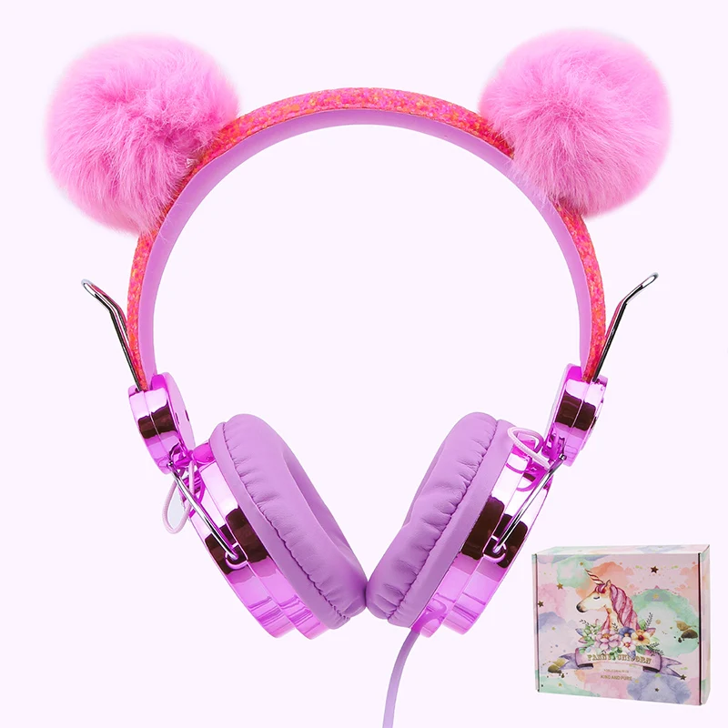 Urizons Bling Gaming Unicorn Cartoon Cat Kids Children Headphone 3.5mm  Wired With Microphone - Buy Unicorn Gaming Headphone With Microphone For  Kids,Amazon Birthday Christmas Animal Headsets Gift