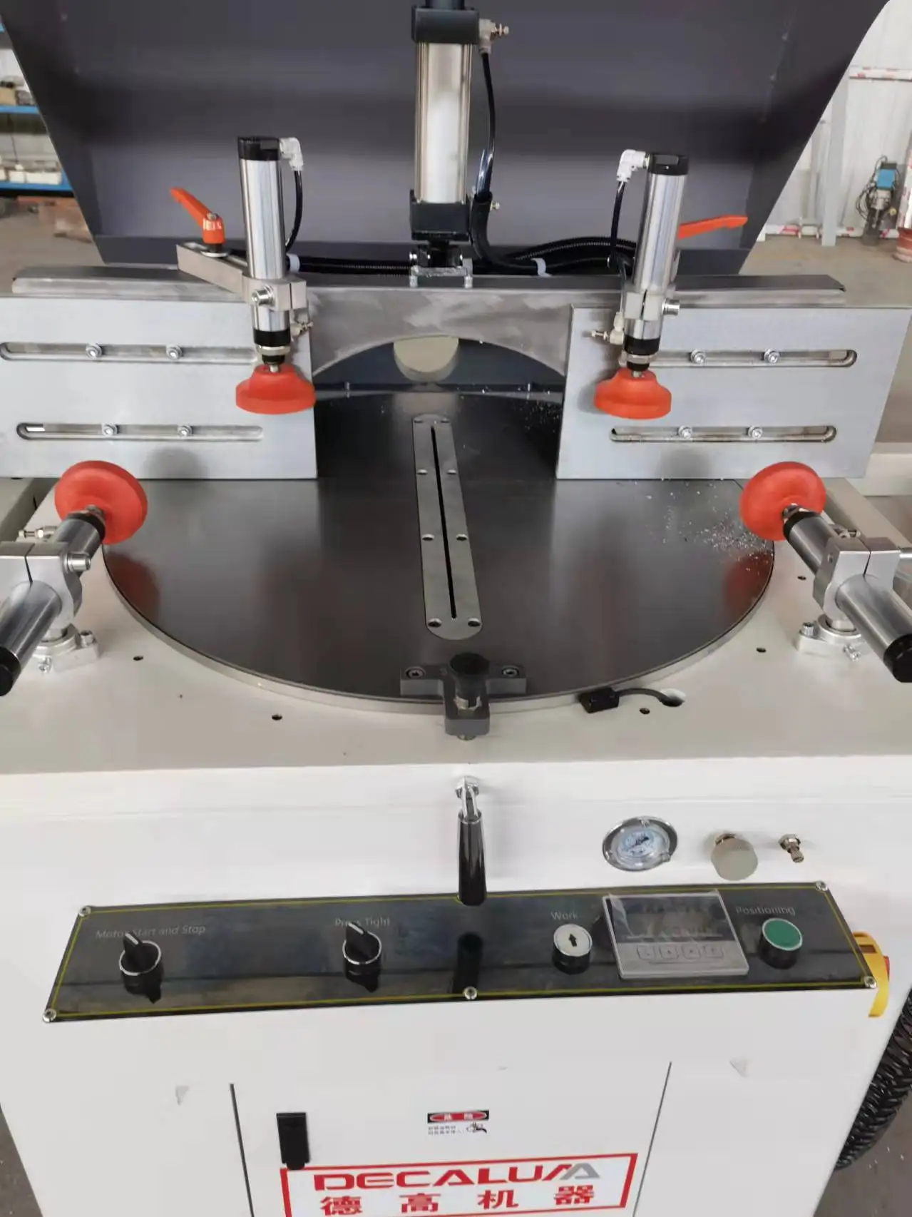 Single Head Arbitrary Angle Cutting Saw Aluminum Window Fabrication Machine