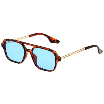 HW5326 Men Pilot New Fashion Sun glasses Vintage UV400 Shades PC Frame Metal Temple sunglasses retro man shades 2024