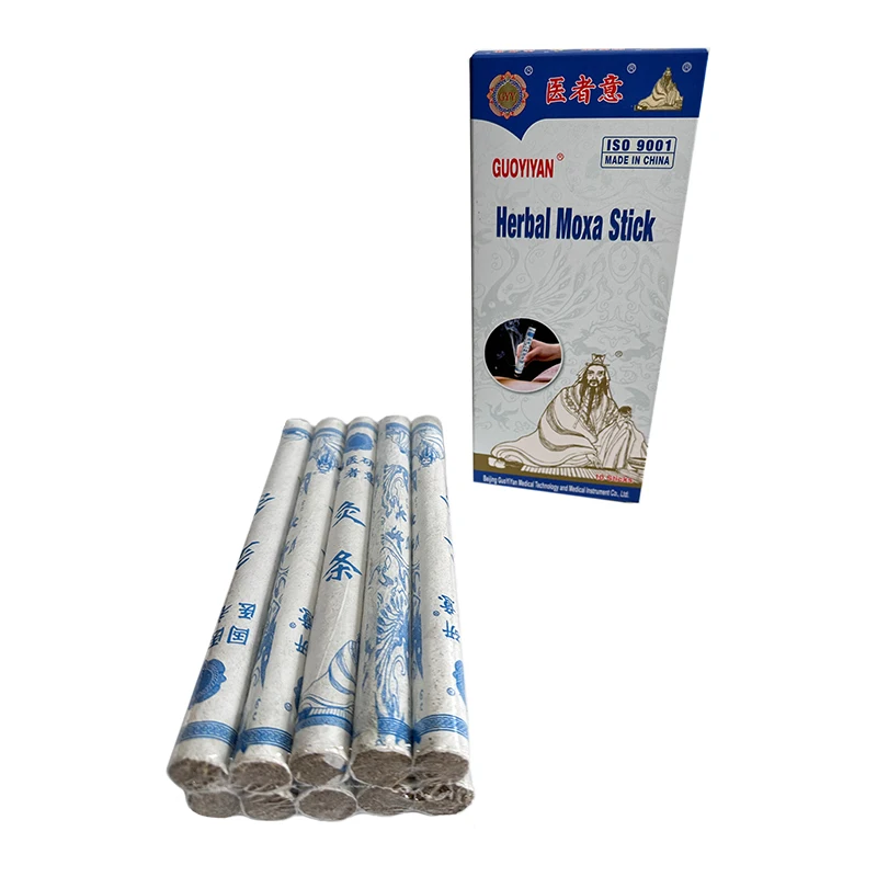 Chinese  Traditional  Moxibustion Therapy Chinese Medicine 10:1 Pure Moxa Rolls Herbal Moxa Stick