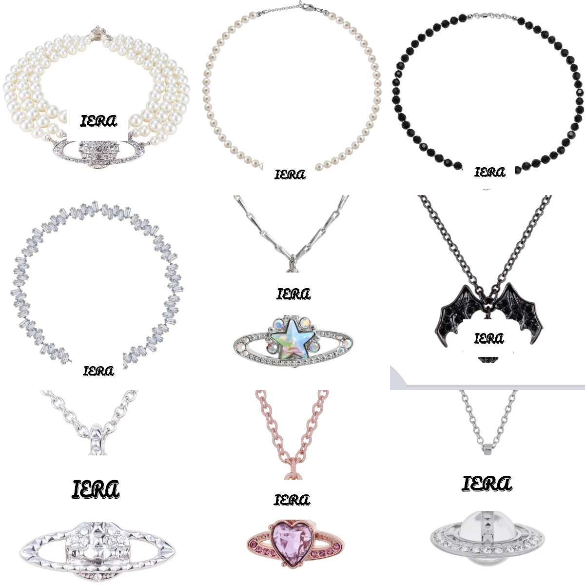 Vv Jewelry Blind Box Randomly Obtains Necklace Earring Ring (the Style You Like In The Message