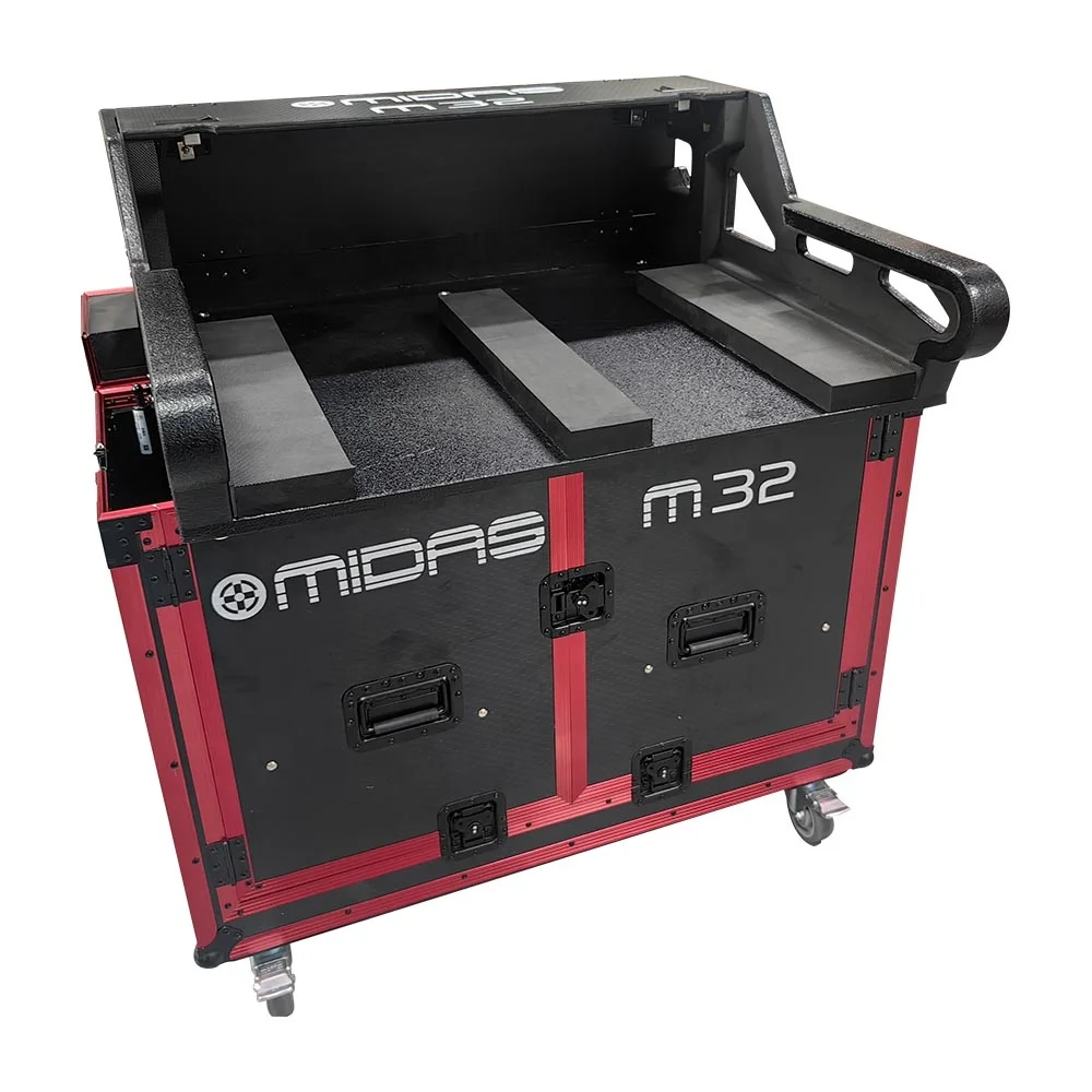 Customized Midas M32 Live Flight Case Hydraulic Version Pa System Music Equipment Digital Mixer Flight Case Outdoor