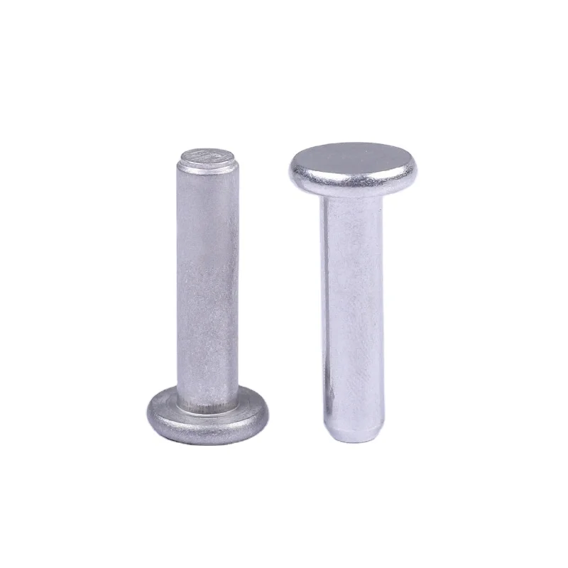 Steel Flat Head Solid Ivets | McMaste-Ca