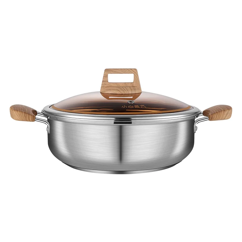 Factory 201 / 304 Stainless Steel Non Stick Cooking Pot Induction Shabu  Shabu Hot Pot Large Stock Pot - China Large Stock Pot and Shabu Shabu Hot  Pot price