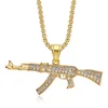 Gold single pendant
