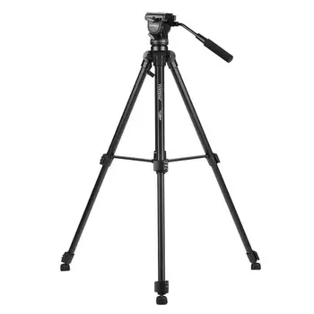 YUNTENG-VCT-880 Universal Pro Camera Tripod With Fluid Video Head for Professional Video Capture Tripod DSLR SLR Camera detail image