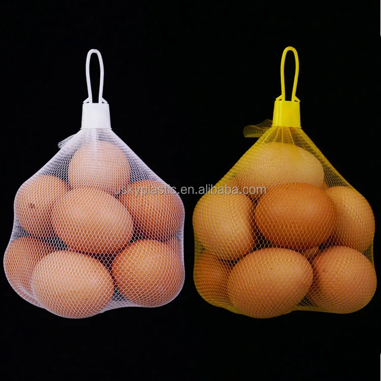 Factory Wholesale Cheap Reusable Custom PP/ PE Material Plastic Mesh Bag  Net for Onions Fruit Garlic PackagingSLEEVE NET BAG