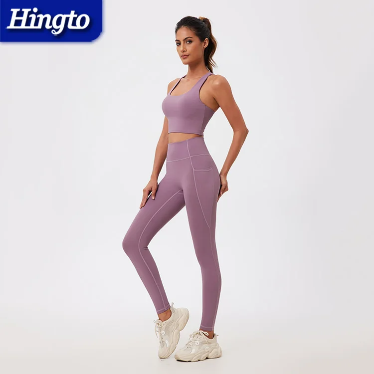 Activewear Clothing Wholesale Custom Logo Women Fitness Clothing Sets Sports Clothes Yoga Sets Manufacturers Women Sportwear