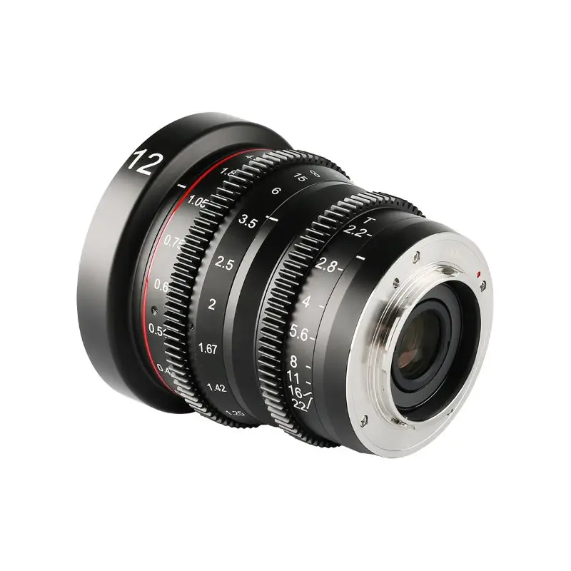 Meike MK-12mm T2.2大口径マニュアルフォーカスフィルムレンズ、適切な