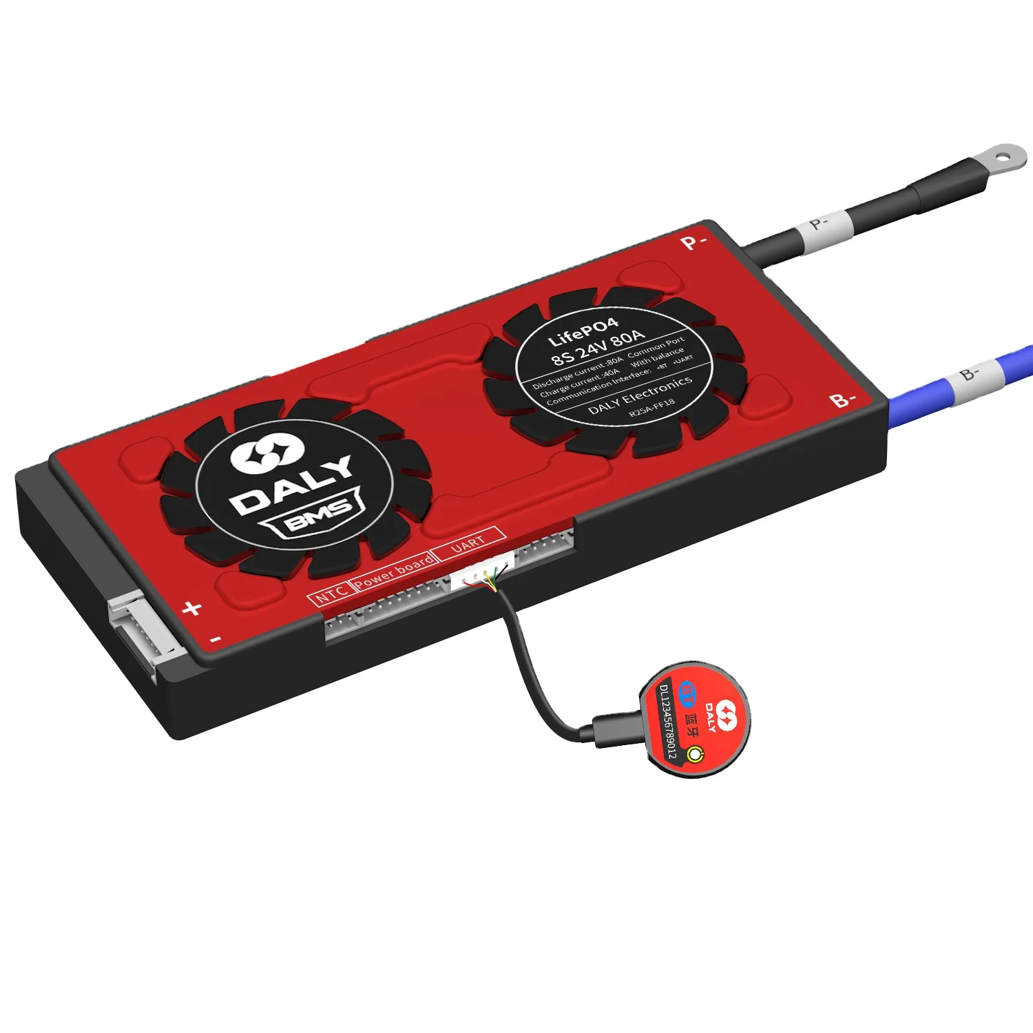 Daly Smart Bms Lifepo4 8s 24v Bt/uart/rs485/can 80a 100a 120a 150a 200a ...