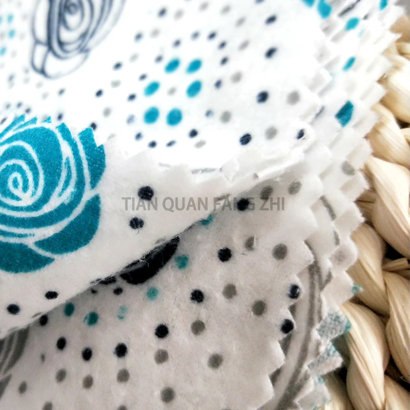 Лучшая цена, полностью хлопчатобумажная фланелевая ткань с реактивным принтом, тюк и рулон, горячая Распродажа ткани