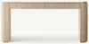 Whitewashed Oak/ White Emperador Marble