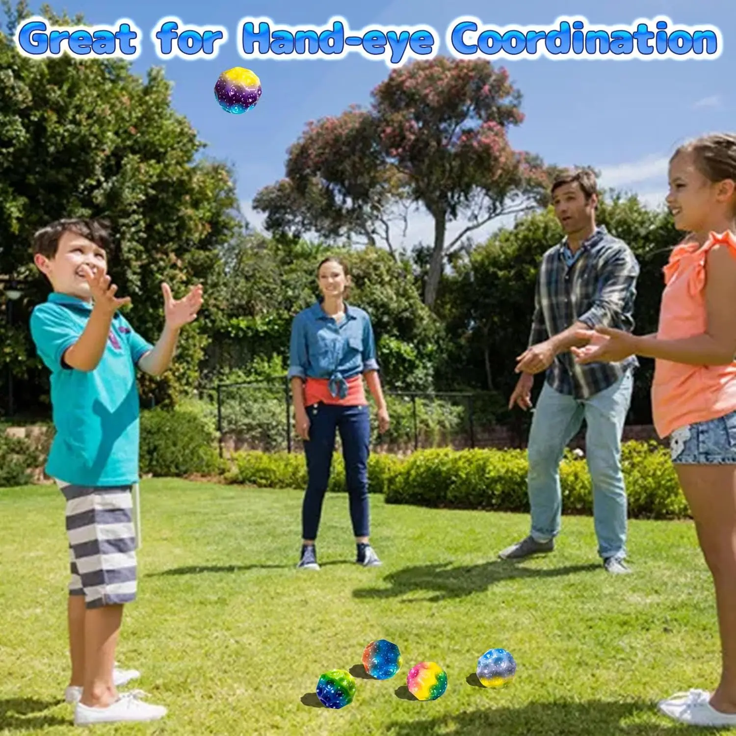 Распродажа радужная Лунная космическая игрушка из пенополиуретана Спортивная для детей